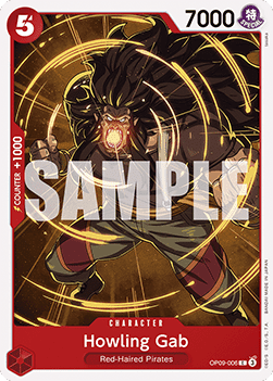 Howling Gab (OP09-006) - Emperors in the New World (Common) [OP09-006] - TCG Shoppen TCG Shoppen One Piece Single