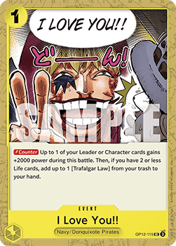 I Love You!! (OP12 - 115) - Legacy of the Master (Uncommon) [OP12 - 115] - TCG Shoppen TCG Shoppen One Piece Single