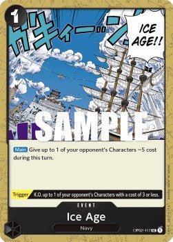 Ice Age (OP02-117) - Paramount War (Uncommon) [OP02-117] - TCG Shoppen TCG Shoppen One Piece Single