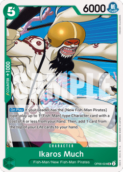 Ikaros Much (OP06-024) - Wings of the Captain (Uncommon) [OP06-024] - TCG Shoppen TCG Shoppen One Piece Single