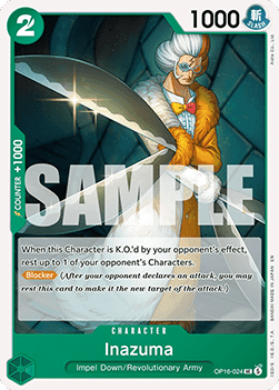 Inazuma (OP16-024) - The Time of Battle (Uncommon) [OP16-024] - TCG Shoppen TCG Shoppen One Piece Single