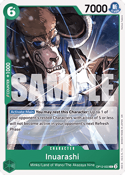 Inuarashi (OP12 - 022) - Legacy of the Master (Common) [OP12 - 022] - TCG Shoppen TCG Shoppen One Piece Single