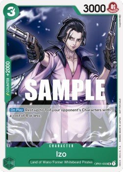 Izo (OP01 - 033) (V.1) - Unnumbered Promos (Uncommon) [UP - OP01 - 033] - TCG Shoppen TCG Shoppen One Piece Single
