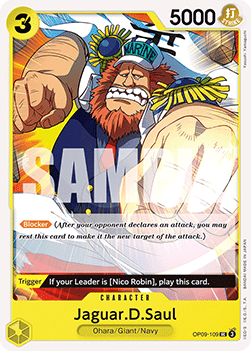 Jaguar.D.Saul (OP09-109) - Emperors in the New World (Uncommon) [OP09-109] - TCG Shoppen TCG Shoppen One Piece Single