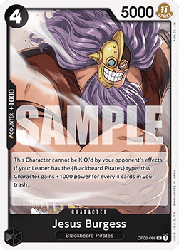Jesus Burgess (OP09-086) - Emperors in the New World (Rare) [OP09-086] - TCG Shoppen TCG Shoppen One Piece Single