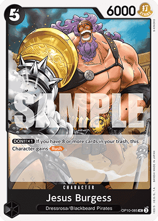 Jesus Burgess (OP10-085) - Royal Blood (Uncommon) [OP10-085] - TCG Shoppen TCG Shoppen One Piece Single