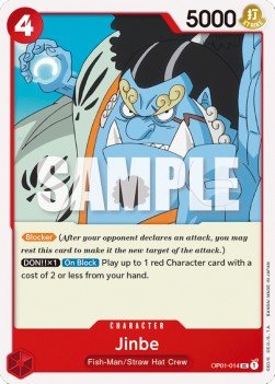 Jinbe (OP01 - 014) - Romance Dawn (Uncommon) [OP01 - 014] - TCG Shoppen TCG Shoppen One Piece Single