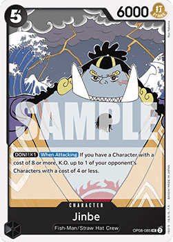 Jinbe (OP08-085) - Two Legends (Uncommon) [OP08-085] - TCG Shoppen TCG Shoppen One Piece Single