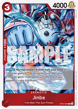Jinbe (OP12-009) - Legacy of the Master (Rare) [OP12-009] - TCG Shoppen TCG Shoppen One Piece Single