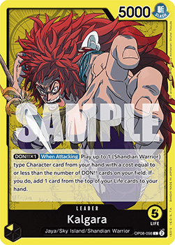 Kalgara (OP08-098) (V.1) - Two Legends (Leader) [OP08-098] - TCG Shoppen TCG Shoppen One Piece Single