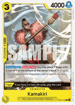 Kamakiri (OP06-102) - Wings of the Captain (Common) [OP06-102] - TCG Shoppen TCG Shoppen One Piece Single