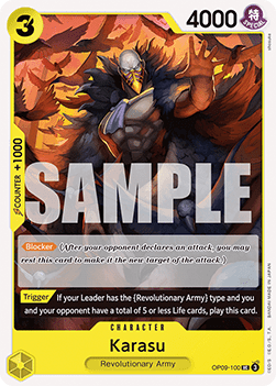 Karasu (OP09-100) - Emperors in the New World (Uncommon) [OP09-100] - TCG Shoppen TCG Shoppen One Piece Single