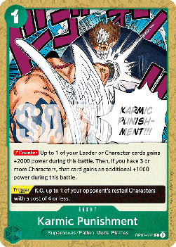 Karmic Punishment (OP07-035) - 500 Years into the Future (Common) [OP07-035] - TCG Shoppen TCG Shoppen One Piece Single