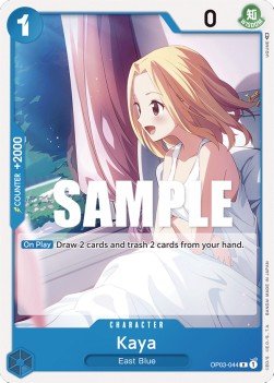 Kaya (OP03-044) - Pillars of Strength (Rare) [OP03-044] - TCG Shoppen TCG Shoppen One Piece Single
