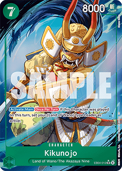 Kikunojo (EB04-012) (V.2) - The Azure Sea's Seven (Alternate Art) [OP14-EB04-012] - TCG Shoppen TCG Shoppen One Piece Single