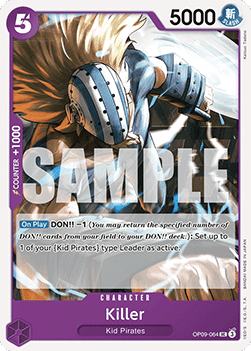 Killer (OP09-064) - Emperors in the New World (Uncommon) [OP09-064] - TCG Shoppen TCG Shoppen One Piece Single