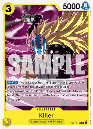 Killer (OP10-106) - Royal Blood (Uncommon) [OP10-106] - TCG Shoppen TCG Shoppen One Piece Single
