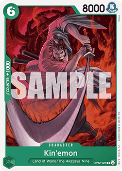 Kin'emon (OP12 - 025) - Legacy of the Master (Common) [OP12 - 025] - TCG Shoppen TCG Shoppen One Piece Single