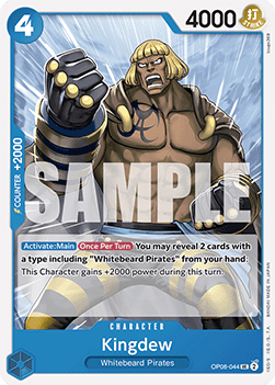 Kingdew (OP08-044) - Two Legends (Uncommon) [OP08-044] - TCG Shoppen TCG Shoppen One Piece Single