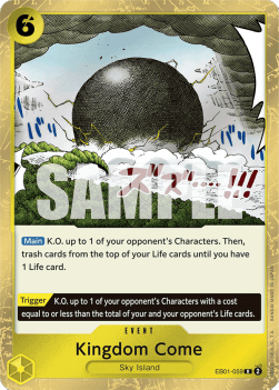 Kingdom Come (EB01-059) - Memorial Collection (Rare) [EB01-059] - TCG Shoppen TCG Shoppen One Piece Single