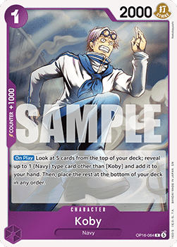 Koby (OP16-064) (V.1) - The Time of Battle (Rare) [OP16-064] - TCG Shoppen TCG Shoppen One Piece Single