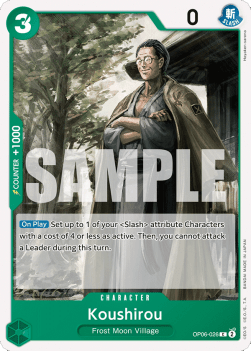 Koushirou (OP06-026) - Wings of the Captain (Common) [OP06-026] - TCG Shoppen TCG Shoppen One Piece Single