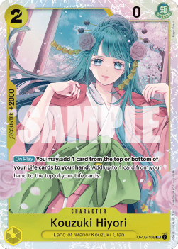 Kouzuki Hiyori (OP06-106) (V.1) - Wings of the Captain (Super Rare) [OP06-106] - TCG Shoppen TCG Shoppen One Piece Single