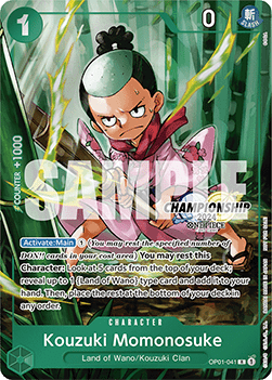 Kouzuki Momonosuke (OP01-041) - Special Tournament Promos (Rare) [STP-OP01-041] - TCG Shoppen TCG Shoppen One Piece Single