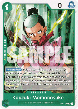 Kouzuki Momonosuke (OP01 - 041) (V.1) - Unnumbered Promos (Rare) [UP - OP01 - 0411] - TCG Shoppen TCG Shoppen One Piece Single