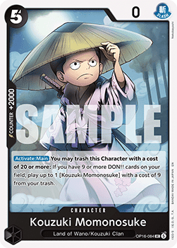 Kouzuki Momonosuke (OP16-084) - The Time of Battle (Uncommon) [OP16-084] - TCG Shoppen TCG Shoppen One Piece Single