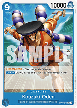 Kouzuki Oden (OP09-047) - Emperors in the New World (Common) [OP09-047] - TCG Shoppen TCG Shoppen One Piece Single