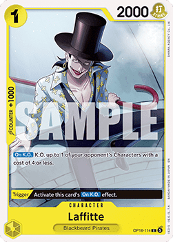 Laffitte (OP16-114) - The Time of Battle (Common) [OP16-114] - TCG Shoppen TCG Shoppen One Piece Single