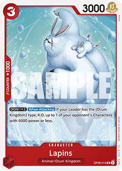 Lapins (OP08-012) - Two Legends (Uncommon) [OP08-012] - TCG Shoppen TCG Shoppen One Piece Single