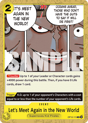 Let's Meet Again in the New World (OP10-115) - Royal Blood (Common) [OP10-115] - TCG Shoppen TCG Shoppen One Piece Single