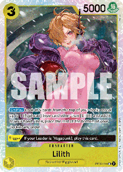 Lilith (OP07-111) (V.1) - 500 Years into the Future (Super Rare) [OP07-111] - TCG Shoppen TCG Shoppen One Piece Single