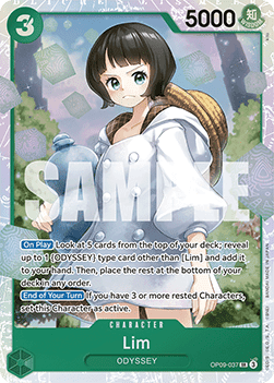 Lim (OP09-037) (V.1) - Emperors in the New World (Super Rare) [OP09-037] - TCG Shoppen TCG Shoppen One Piece Single