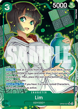 Lim (OP09-037) (V.2) - Emperors in the New World (Alternate Art) [OP09-037] - TCG Shoppen TCG Shoppen One Piece Single