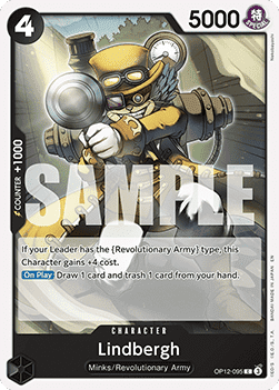 Lindbergh (OP12 - 095) - Legacy of the Master (Common) [OP12 - 095] - TCG Shoppen TCG Shoppen One Piece Single