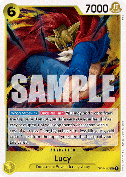 Lucy (OP07-112) - 500 Years into the Future (Rare) [OP07-112] - TCG Shoppen TCG Shoppen One Piece Single