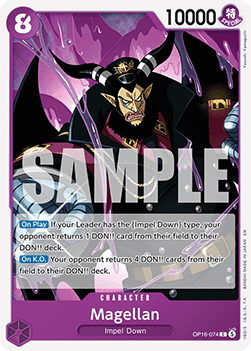 Magellan (OP16-074) - The Time of Battle (Common) [OP16-074] - TCG Shoppen TCG Shoppen One Piece Single