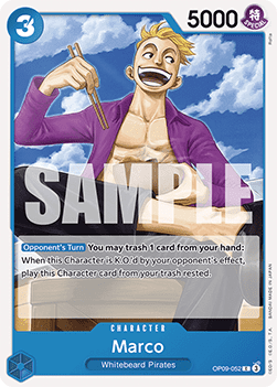 Marco (OP09-052) - Emperors in the New World (Common) [OP09-052] - TCG Shoppen TCG Shoppen One Piece Single