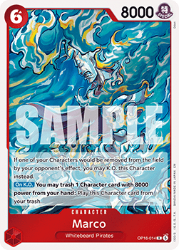 Marco (OP16-014) (V.1) - The Time of Battle (Rare) [OP16-014] - TCG Shoppen TCG Shoppen One Piece Single