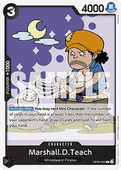 Marshall.D.Teach (OP09-092) - Emperors in the New World (Common) [OP09-092] - TCG Shoppen TCG Shoppen One Piece Single