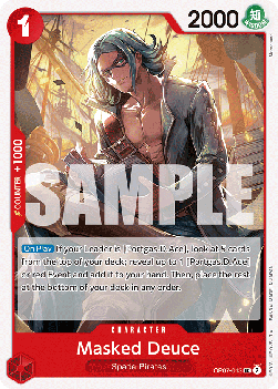 Masked Deuce (OP07-013) - 500 Years into the Future (Uncommon) [OP07-013] - TCG Shoppen TCG Shoppen One Piece Single