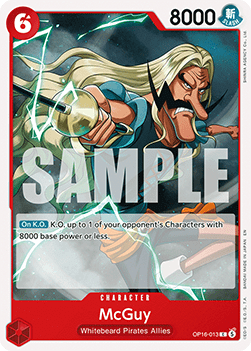 McGuy (OP16-013) - The Time of Battle (Common) [OP16-013] - TCG Shoppen TCG Shoppen One Piece Single
