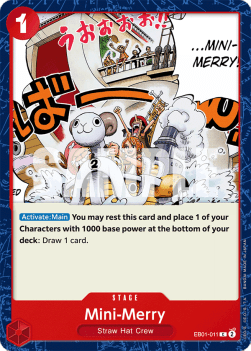 Mini-Merry (EB01-011) - Memorial Collection (Common) [EB01-011] - TCG Shoppen TCG Shoppen One Piece Single