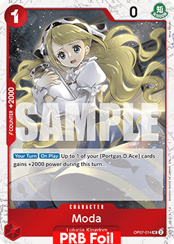 Moda (OP07-014) (V.2) - The Best Vol.2 (Uncommon) [PRB02-OP07-014] - TCG Shoppen TCG Shoppen One Piece Single