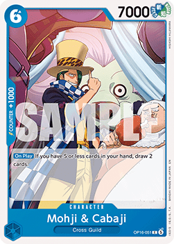Mohji & Cabaji (OP16-051) - The Time of Battle (Common) [OP16-051] - TCG Shoppen TCG Shoppen One Piece Single