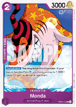 Monda (OP07-074) - 500 Years into the Future (Common) [OP07-074] - TCG Shoppen TCG Shoppen One Piece Single