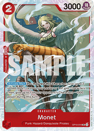 Monet (OP10-016) (V.1) - Royal Blood (Super Rare) [OP10-016] - TCG Shoppen TCG Shoppen One Piece Single